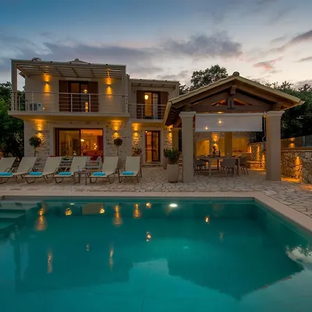 Ozias A Modern,spacious, Swimmig Pool Villa. * Gaios