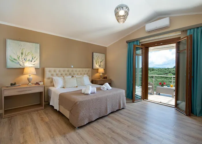 Ozias A Modern,spacious, Swimmig Pool Villa. * Gaios