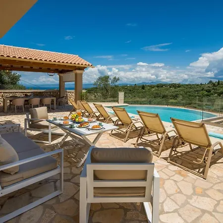 Ozias A Modern,spacious, Swimmig Pool Villa. Gaios